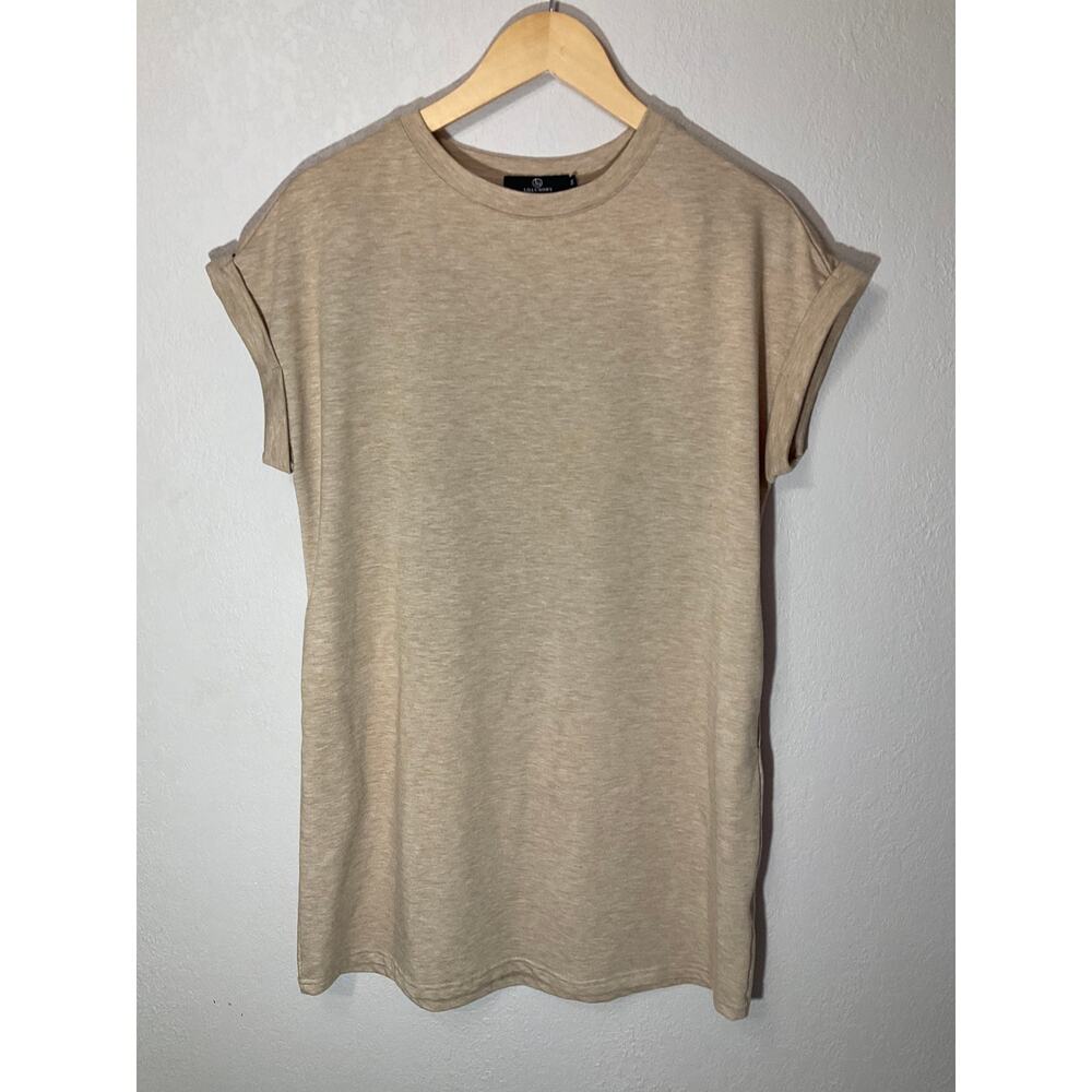 LILLUSORY Short Sleeve T Shirt Dress with Pockets SZ M